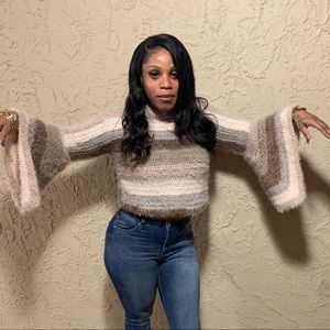 Sunrae bell sleeve sweater